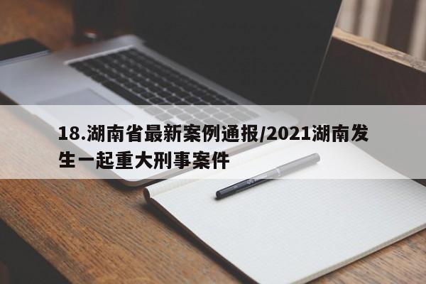 18.湖南省最新案例通报/2021湖南发生一起重大刑事案件